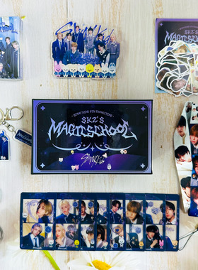 StrayKids2024 4TH FANMEETING周边钥匙扣贴纸礼盒 小卡挂绳立牌