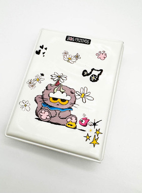 权志龙ZOA联名快闪小雏菊灰猫玩偶形象小卡卡册演唱会周边应援ins