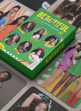 现货55张KATSEYE 2026小卡SOPHIA MEGAN DANIELA LOMO卡自印小卡
