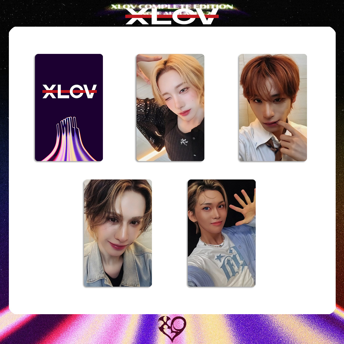 XLOV特典自制卡Iwill专辑卡礼物