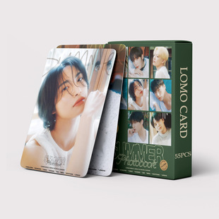 现货55张ATEEZ小卡片SUMMER金弘中朴星化姜吕尚周边美图收藏lomo