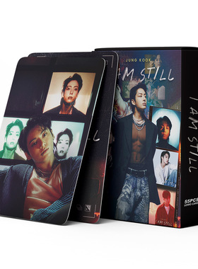 现货 55pcs JK I AM STILL照片小卡 甜酒果JUNGKOOK粉丝应 援卡片