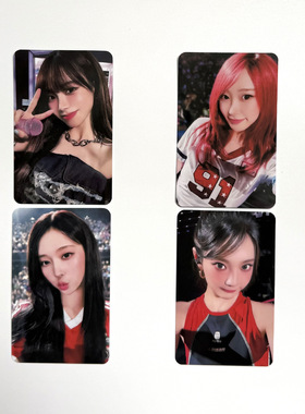 吒冬柚梨SMTOWN 30周年抽选卡 SMT日本抽选小卡WVS随机卡自制ins