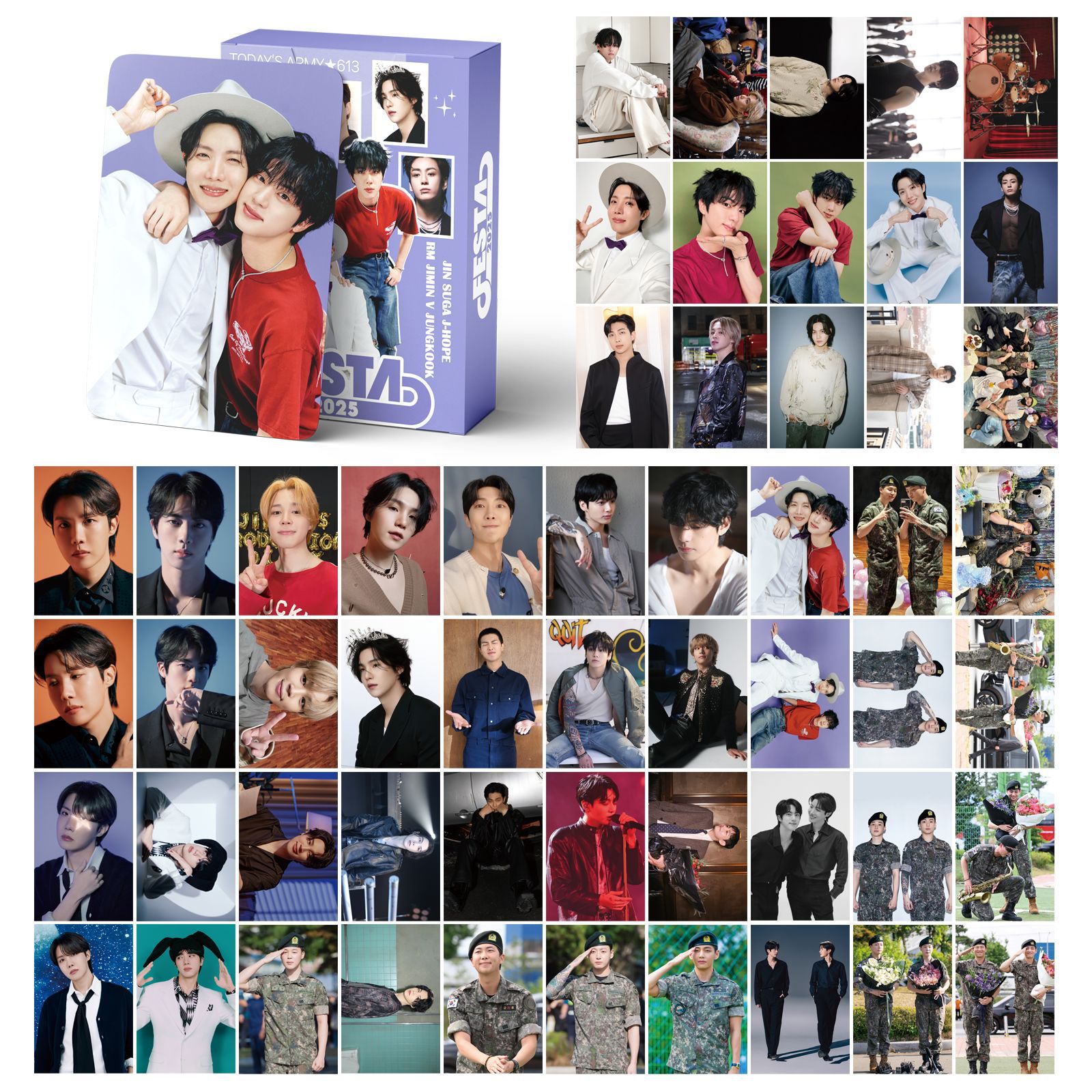 55张胖弹少年团小卡2025FESTA12