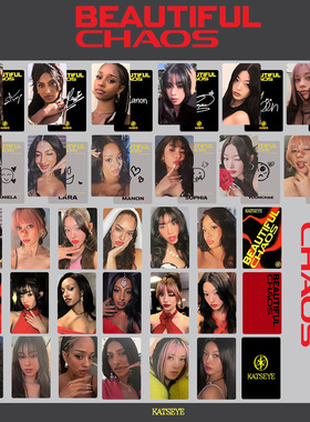 KATSEYE猫瞳BEAUTIFUL CHAOS小卡随机卡TOWER特典自印照片Daniel