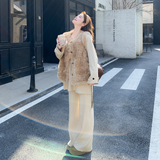 新品针织套装加马甲2D118-6198-P245-K345，女装套装/套裙，2D118