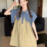 现货-衬衣裙-2D118-2351-p110-k158，童装连衣裙，浙宝200