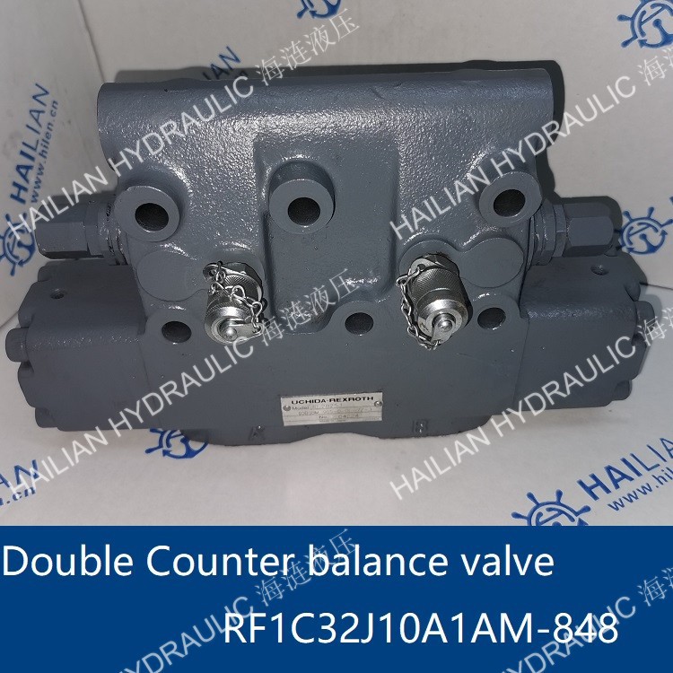 Double Counter balance valve RF1C32J10A1AM-848平衡阀