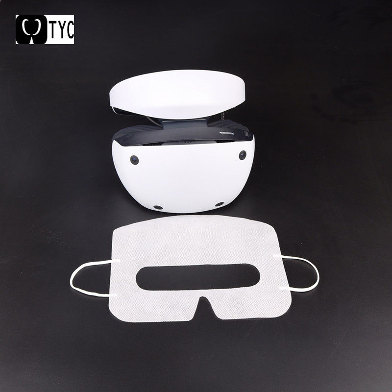 50/100适用PlayStationVR2眼镜配件一次性防尘隔离布护眼面罩078
