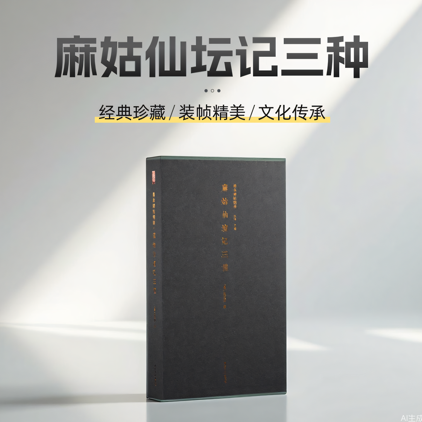 【版本任选】麻姑仙坛记三种一版一印 善本碑帖精华 经折装帧高清碑帖原大原色墨迹本收藏 颜真卿楷书毛笔书法字帖临摹入门范本