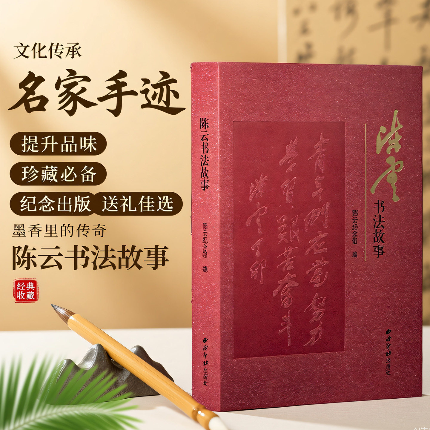 【旗舰正版】陈云书法故事 共收录书法作品200余幅书信近90封 时间跨度历六十余年陈云纪念馆 毛笔书法书信收藏临摹鉴赏 西泠印社