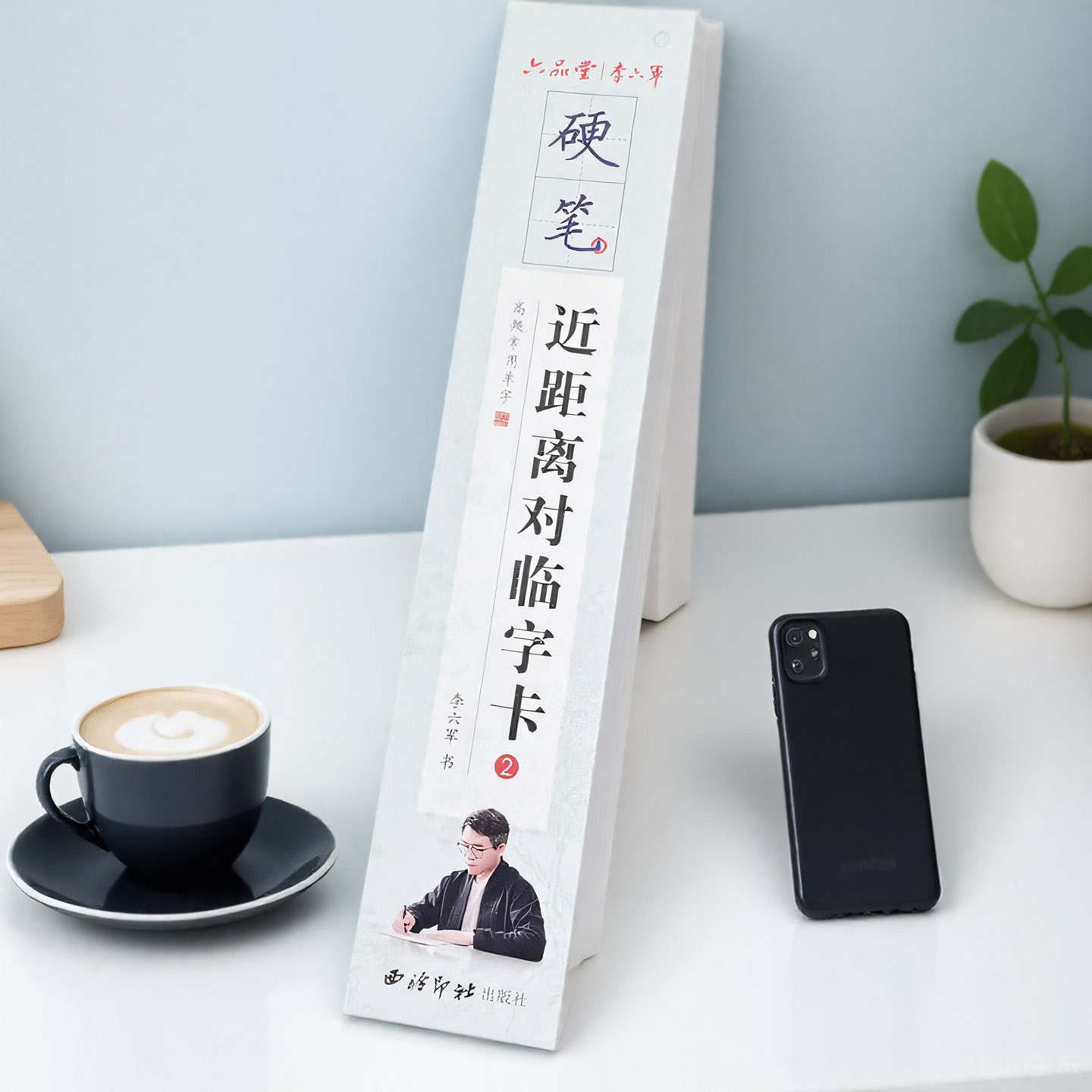 硬笔近距离对临字卡 六品堂李六军临帖字帖对临卡楷书字帖近距离临摹字卡钢笔字帖大学生初学者成人练字古诗词常用字笔画笔顺练字