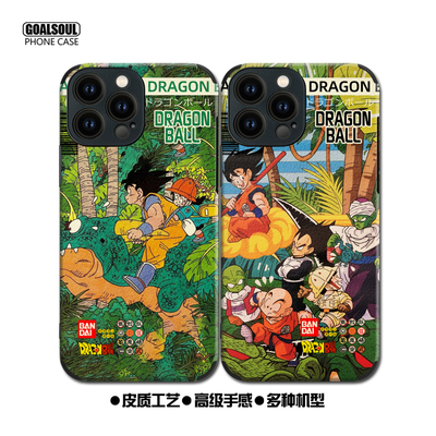 小羊皮纹日系动漫潮牌