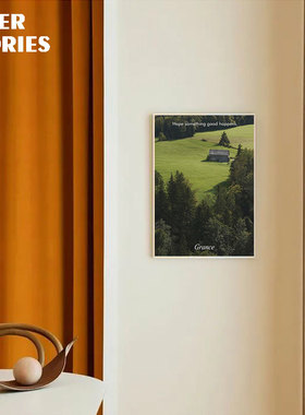 4ES | 绿色森林 国外摄影师作品 现代简约ins装饰画 画芯挂画