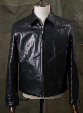 HDK(海觉）Wickett CraigWC Harness全植鞣粒面马鞍牛皮直拉701