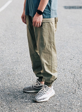 GarCle Labo TRACKS 尼龙束脚工装军装裤男宽松余文乐 wtaps mdns
