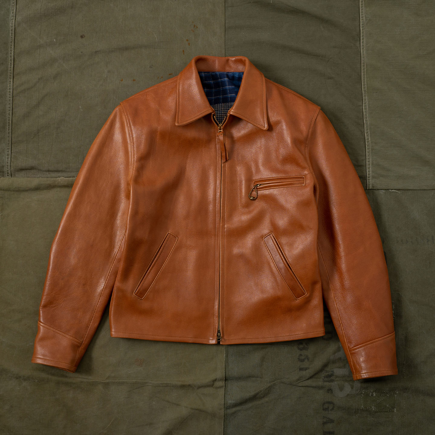 HDK(海觉）高端混合皮料集 horween CFS 牛皮 1930S复古皮衣