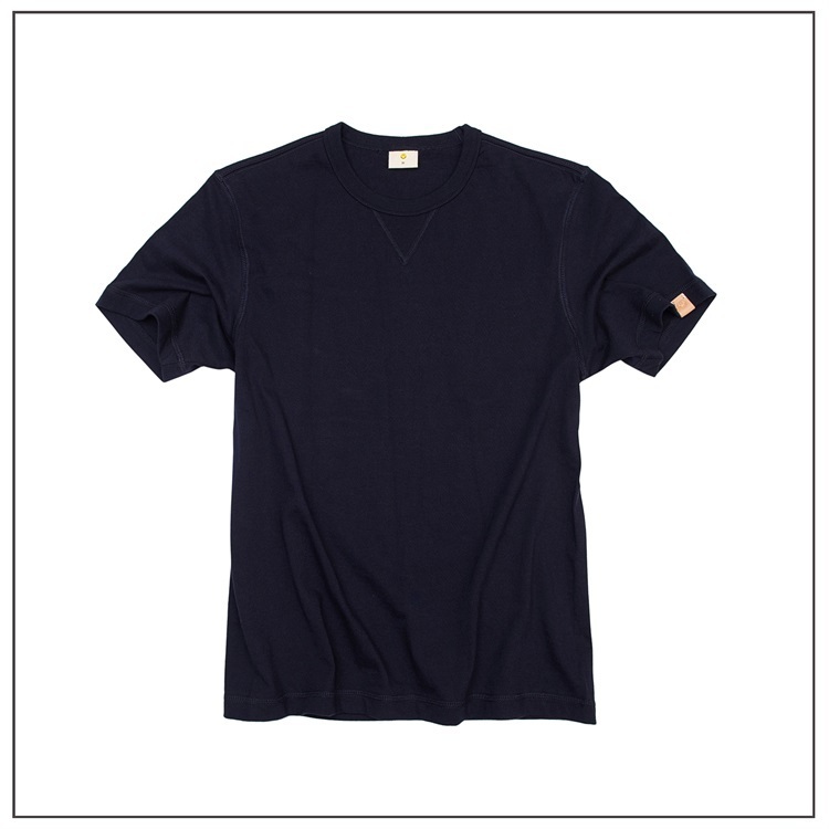 hdk海觉系列重磅圆筒tee短袖皮标