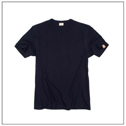 hdk海觉系列重磅圆筒tee短袖皮标