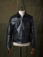HDK(Haijue) No. 7 All-plant horse leather motorcycle straight-pull 701 jacket Short style TWC 1930S leather jacket thumbnail 3