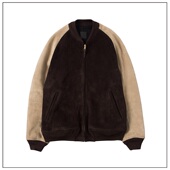 海觉 CFS KUDU罕见非洲羚羊皮varsity HDK jkt棒球服皮衣 VSVM