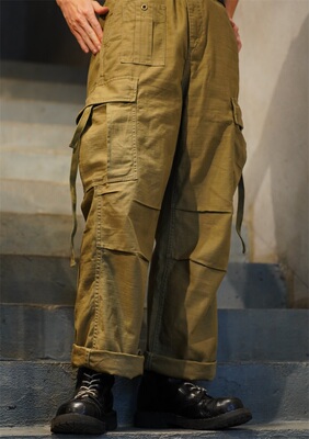 海觉长裤工装裤宽松复古