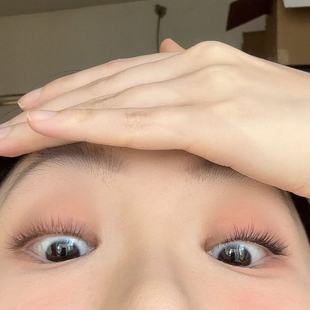 淡颜空气感清透假睫毛长款白开水妈生毛流感纤长温柔自然仿真免胶