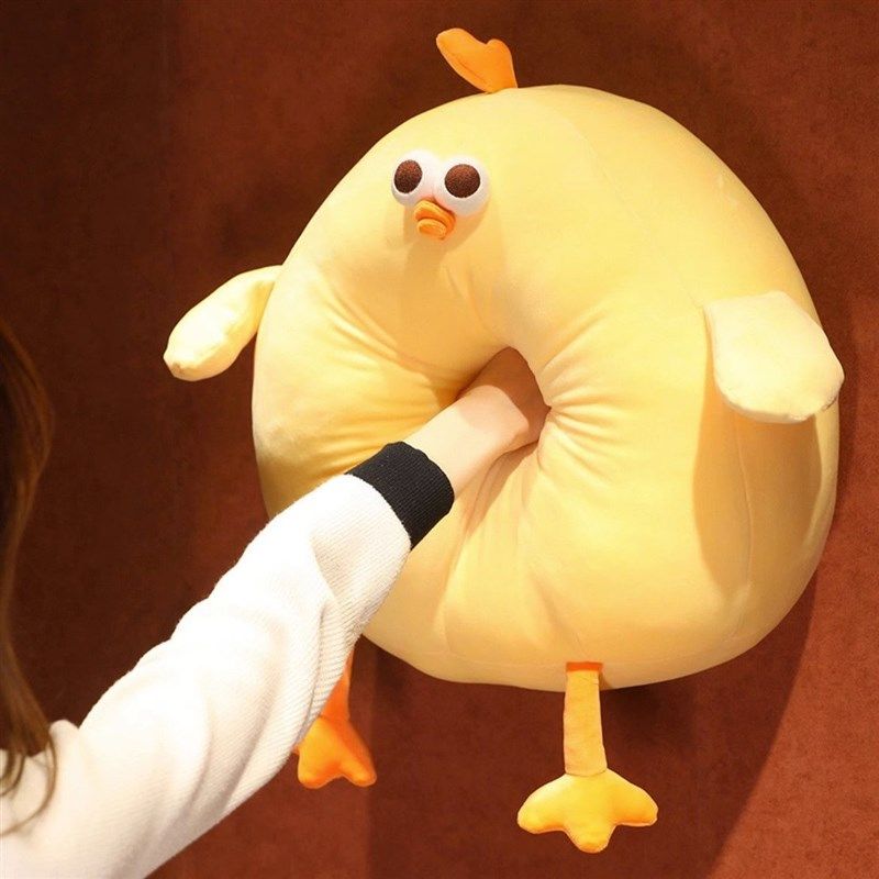 墩墩小鸡公仔大号玩偶抱枕搞怪毕业送朋友礼物嘟嘟鸡毛绒小黄鸡,玩具/童车/益智/积木/模型,毛绒/玩偶/公仔/布艺类玩具,淘宝优惠券,粉丝福利购,淘宝优惠卷