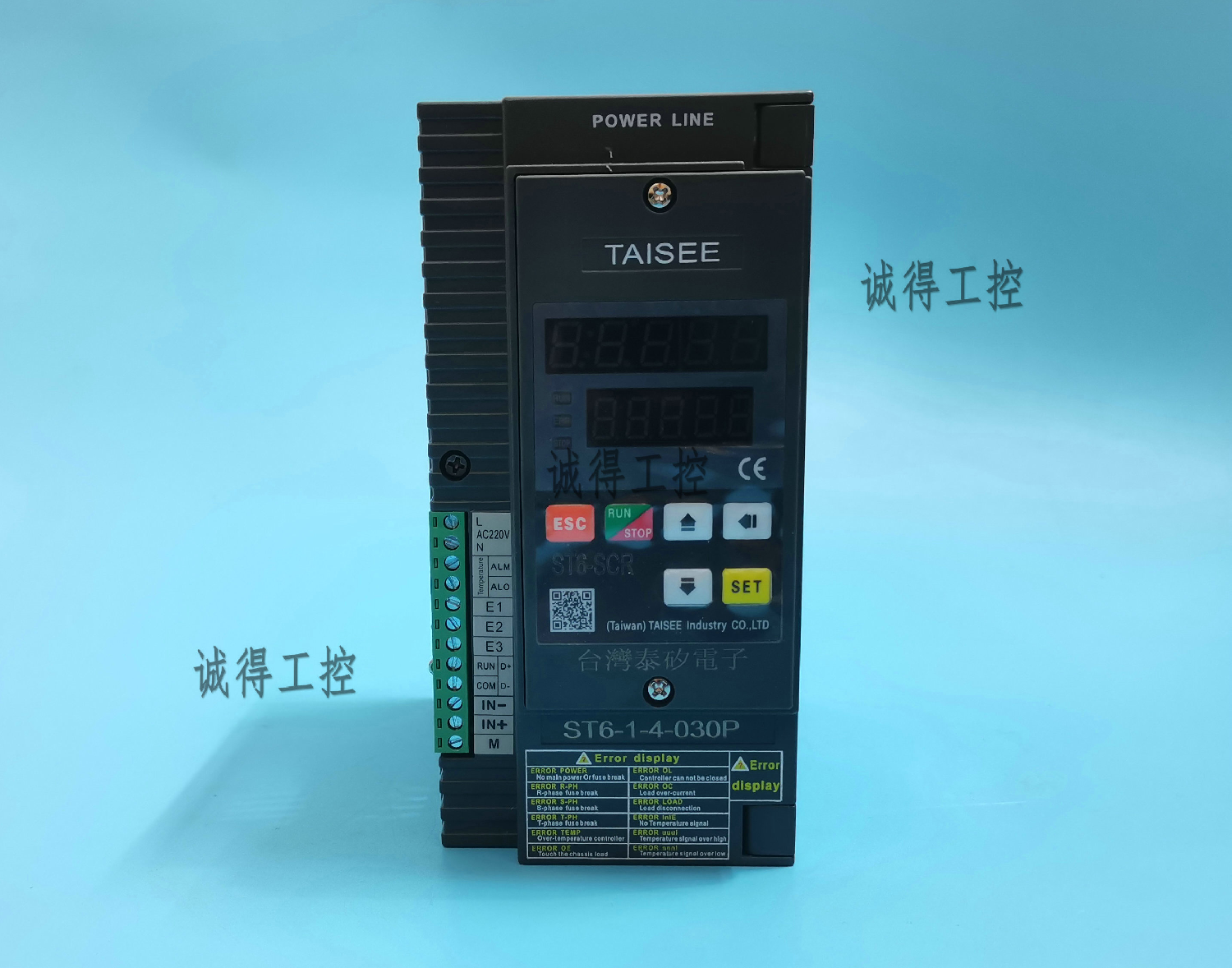 ST6-1-4-030P全新原装TAISEE数显设定电力调整器厂家直销品质保证