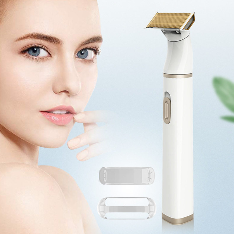 USB款女士剃毛器脱毛器 电动充电式剃毛器男女用腋毛腿毛私处剃毛