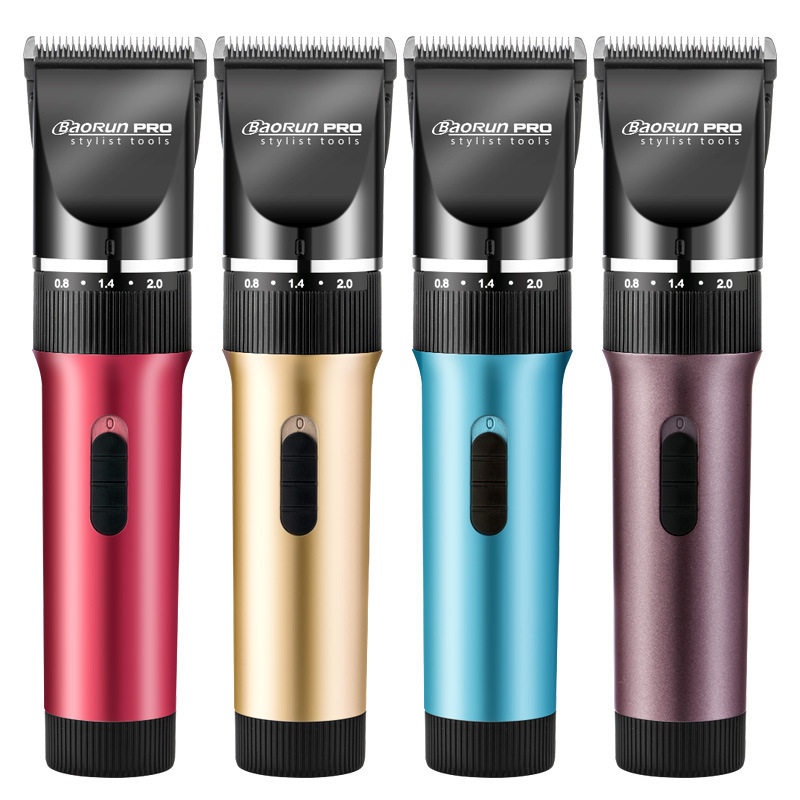 宝润X6厂家儿童成人理发器宝宝电推剪婴儿电推子电动充电式工具