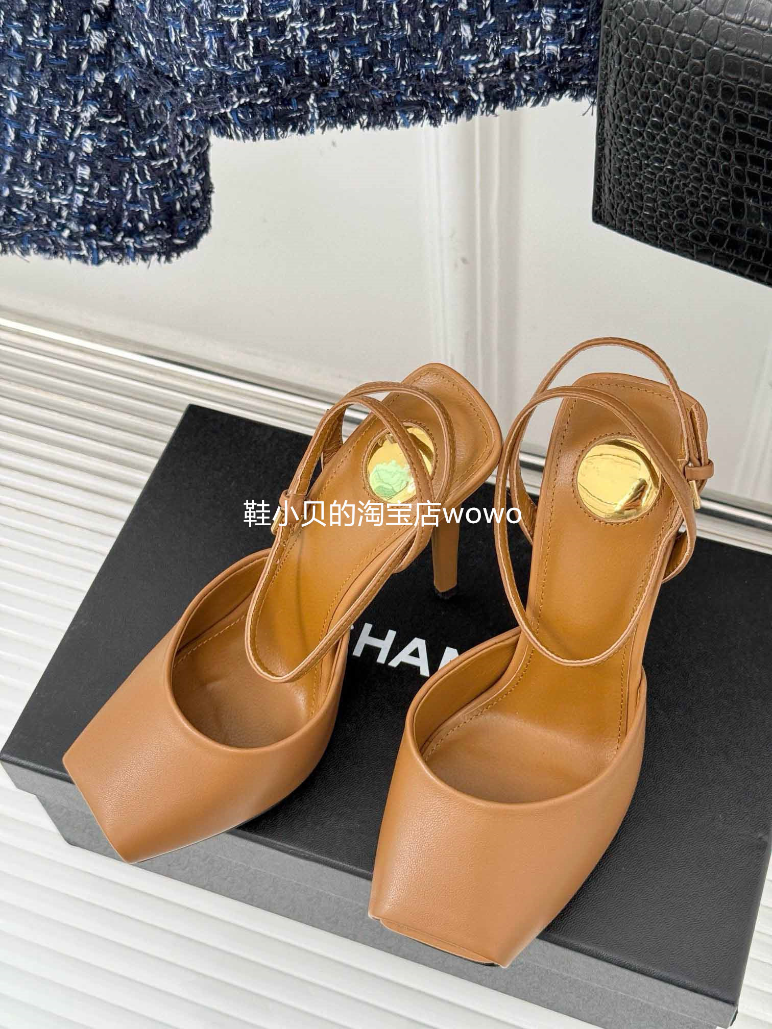 QUEEN OF AURA HIGH HEELS WOMENS PUMPS TOE STILETTO SANDALS 2025 NEW SEXY SQUARE TOE MARY JANE SINGLE SHOES