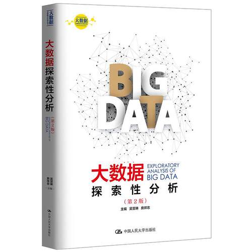 正版包邮  大数据探索性分析（第二版） 9787300283531 吴翌琳房祥忠 中国人民大学出版社