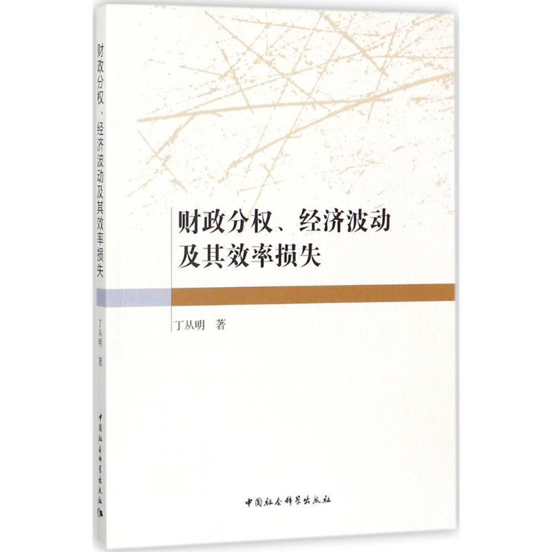 （正版包邮） 财政分权、经济波动及其效率损失 978752030