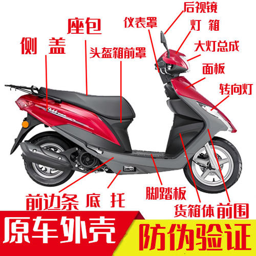 【UU125全车外壳防伪验证】