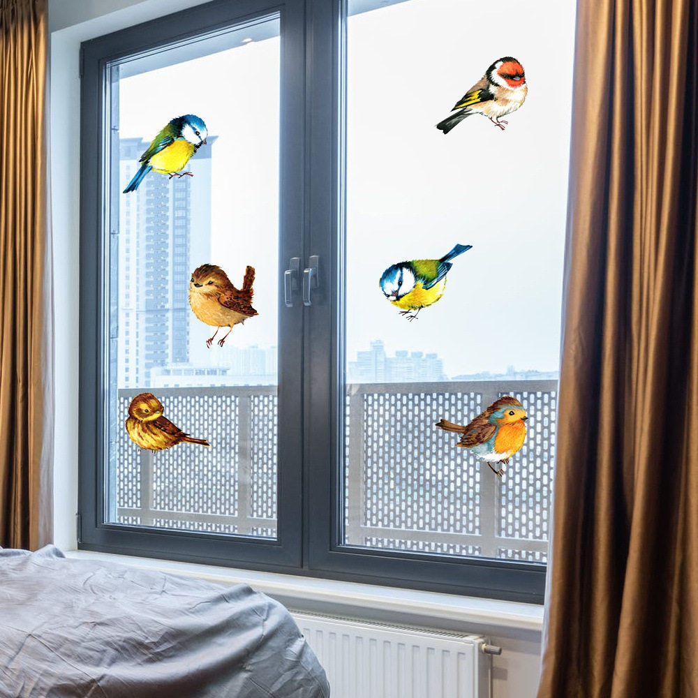 亚马逊鸟类防鸟撞警示贴3D静电贴玻璃贴无胶PVC膜橱窗贴膜装饰,家居饰品,瓷砖贴,淘宝优惠券,粉丝福利购,淘宝优惠卷