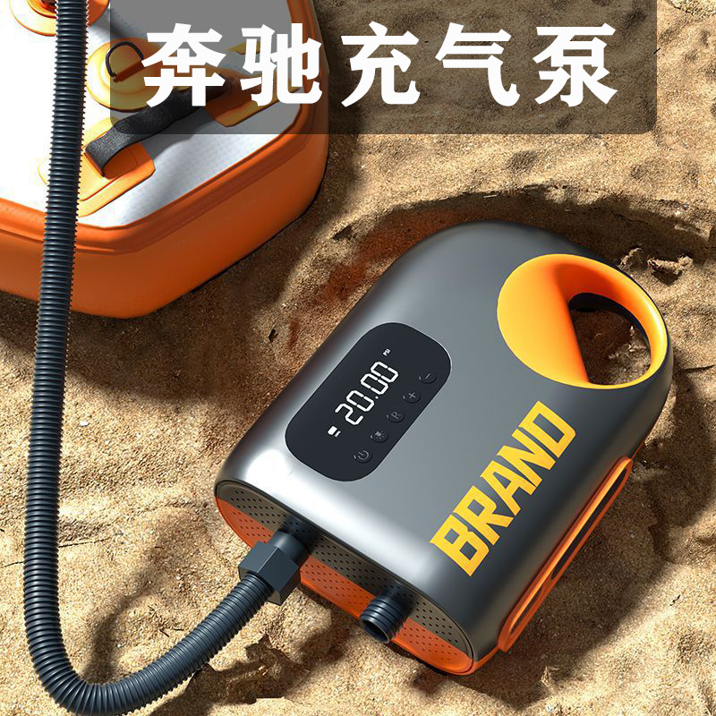 适用奔驰车载充气泵车内用品打气筒GLC260e300l轮胎c260l/a200L