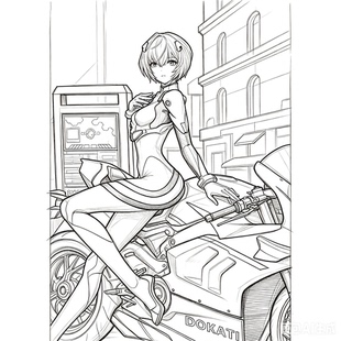 JC模玩机车丽补款 现货GK雕像