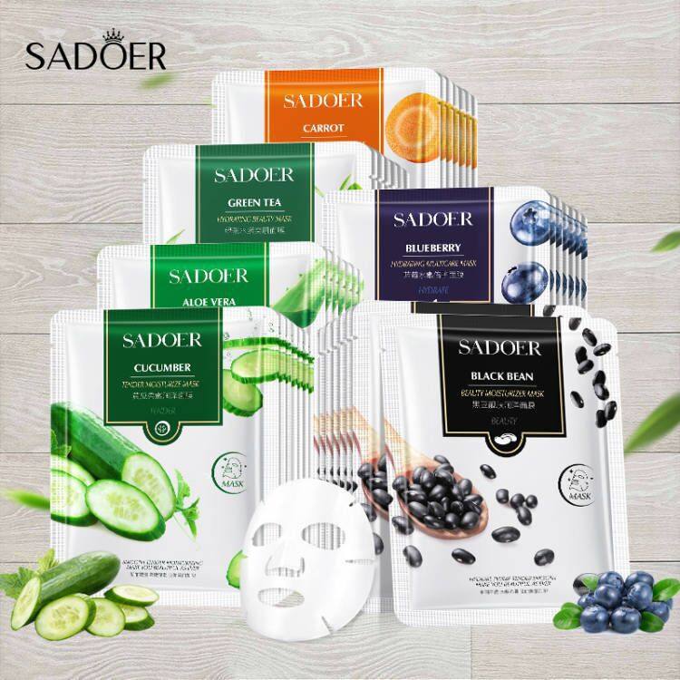 补水清爽保湿面膜上朵蓝莓面膜贴