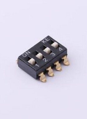 DSIC04LSGER 拨码开关 2.54mm 4位贴片高柄拨码开关卷装 SMD