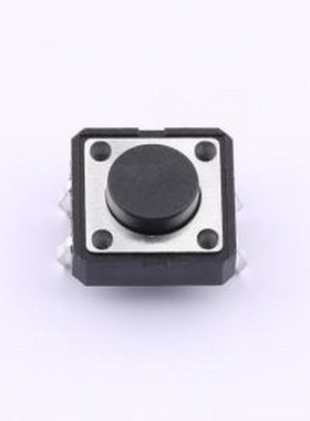 TS125CJ 250gf 009 轻触开关 12*12*5mm 立插 轻触开关 DIP