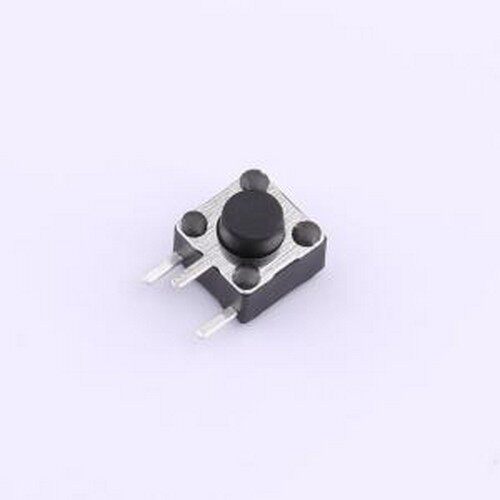 TS-1095C-A3B2-D2 轻触开关 6*6*5mm卧插边三脚轻触开关180gf DIP