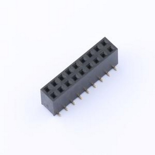 XDM254-2-09-S-8.5-G0 排母 2x9P 间距:2.54mm 立贴 SMD,P=2.54mm