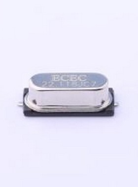 C22118J019 无源晶振 22.1184MHz ±20ppm 20pF HC-49S-SMD