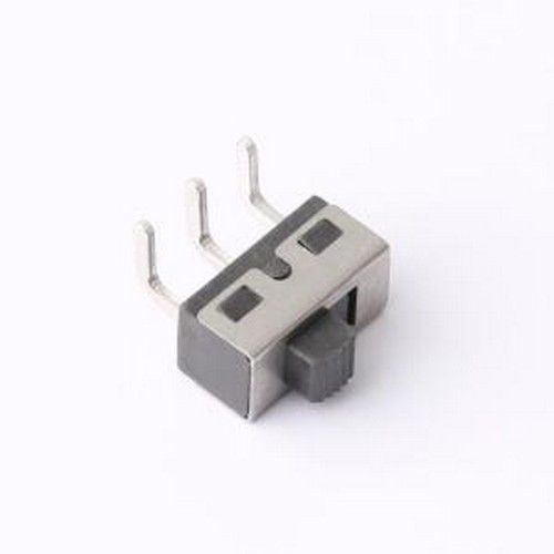 HX SS12D10G3-WJ 滑动开关 两档卧式插件 3脚拨动开关弯插 柄长3.