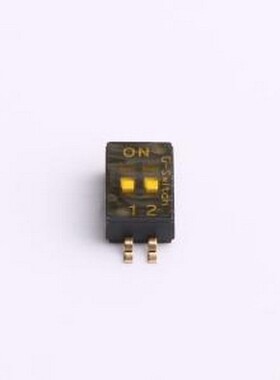 DV7SA-02F-01 拨码开关 2位 1.27间距 OFF SMD,3.67x5.7x2.1mm