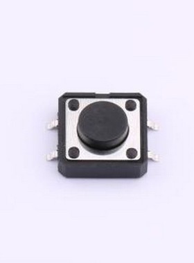 TS125TP 250gf 009 轻触开关 12*12*5mm 立贴 轻触开关 SMD