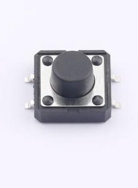 HX TS127TP 250gf 009 轻触开关 12x12x7mm 立贴 轻触开关 插件,1