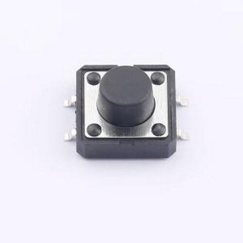 HX TS127TP 250gf 009 轻触开关 12x12x7mm 立贴 轻触开关 插件,1