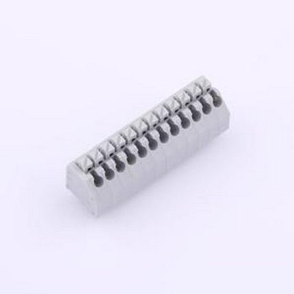 MX250-3.5-12P-A-GY01-Cu-A 弹簧式接线端子 3.5mm 每排P数:12 排